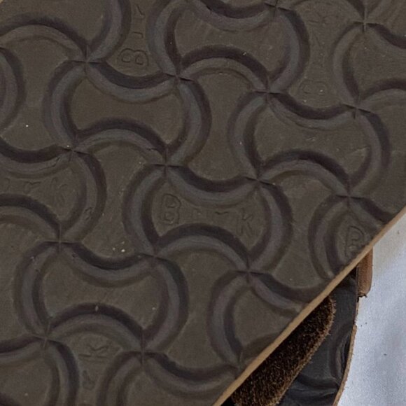 Birkenstock Arizona Leather Two Strap Comfort Sandals Brown Classic Footbed 41 - Picture 12 of 12